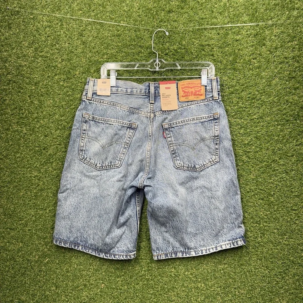 Levis 454 Jean Shorts Mens 32 Relaxed Fit 10